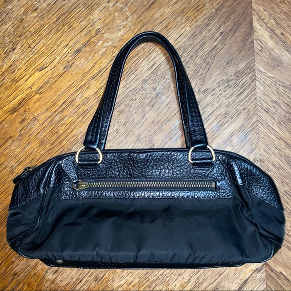 Authentic Prada Nylon Pebbled Leather Tote - Picture 3 of 13